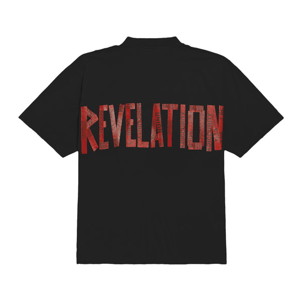 Red Security Tape Revelation T Shirt